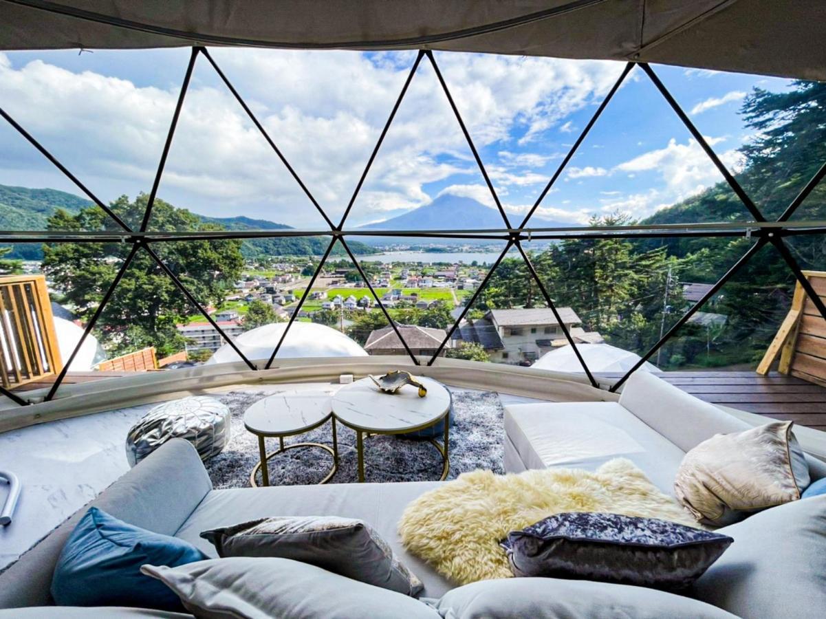 Mt,Fuji Glamping Terrace Minenohana - Vacation Stay 35711V Fujikawaguchiko Buitenkant foto