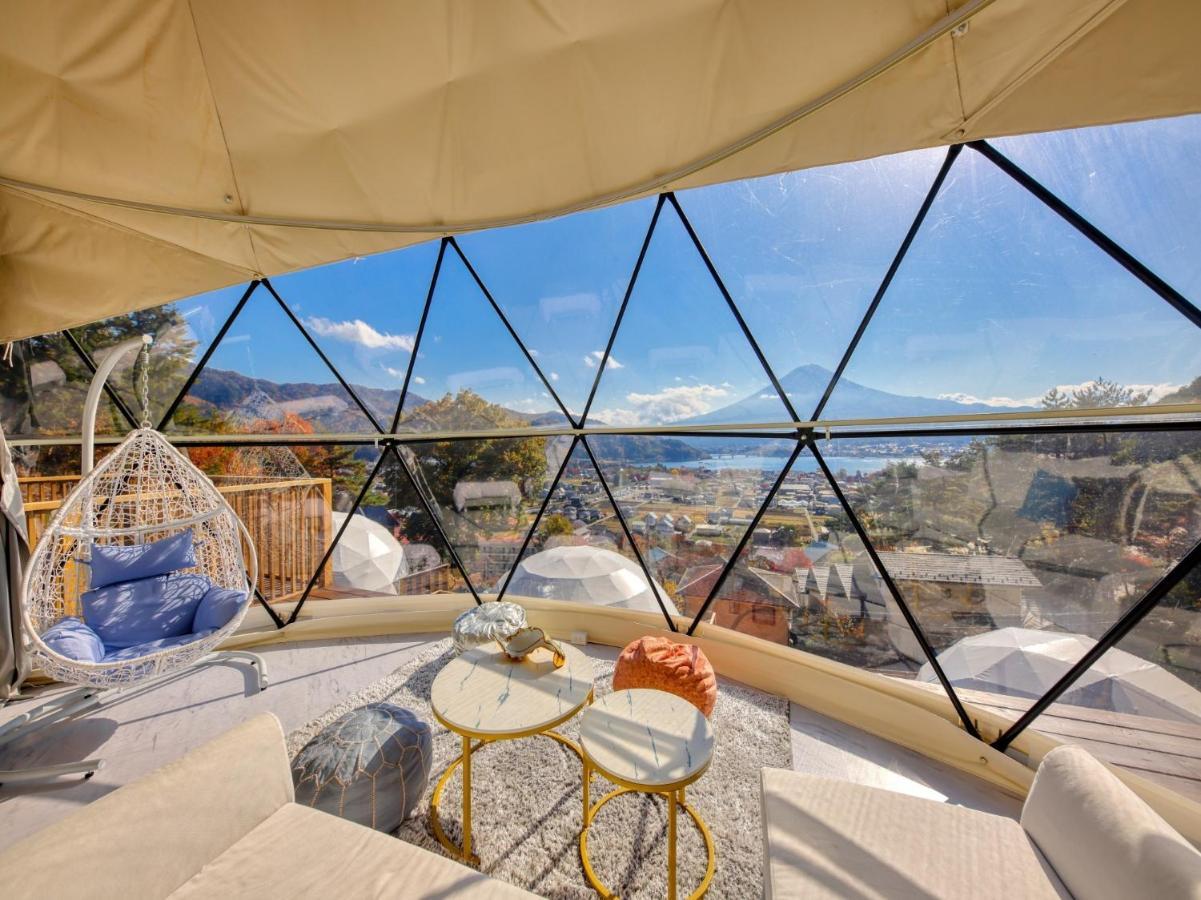 Mt,Fuji Glamping Terrace Minenohana - Vacation Stay 35711V Fujikawaguchiko Buitenkant foto