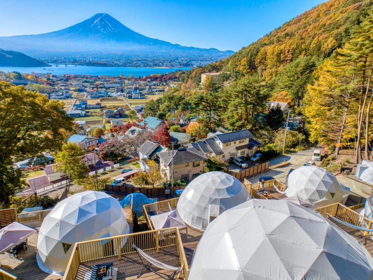 Mt,Fuji Glamping Terrace Minenohana - Vacation Stay 35711V Fujikawaguchiko Buitenkant foto