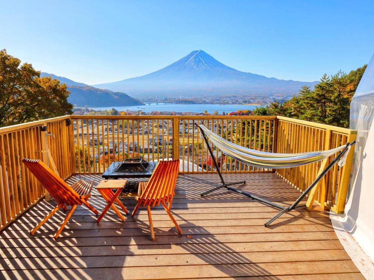 Mt,Fuji Glamping Terrace Minenohana - Vacation Stay 35711V Fujikawaguchiko Buitenkant foto