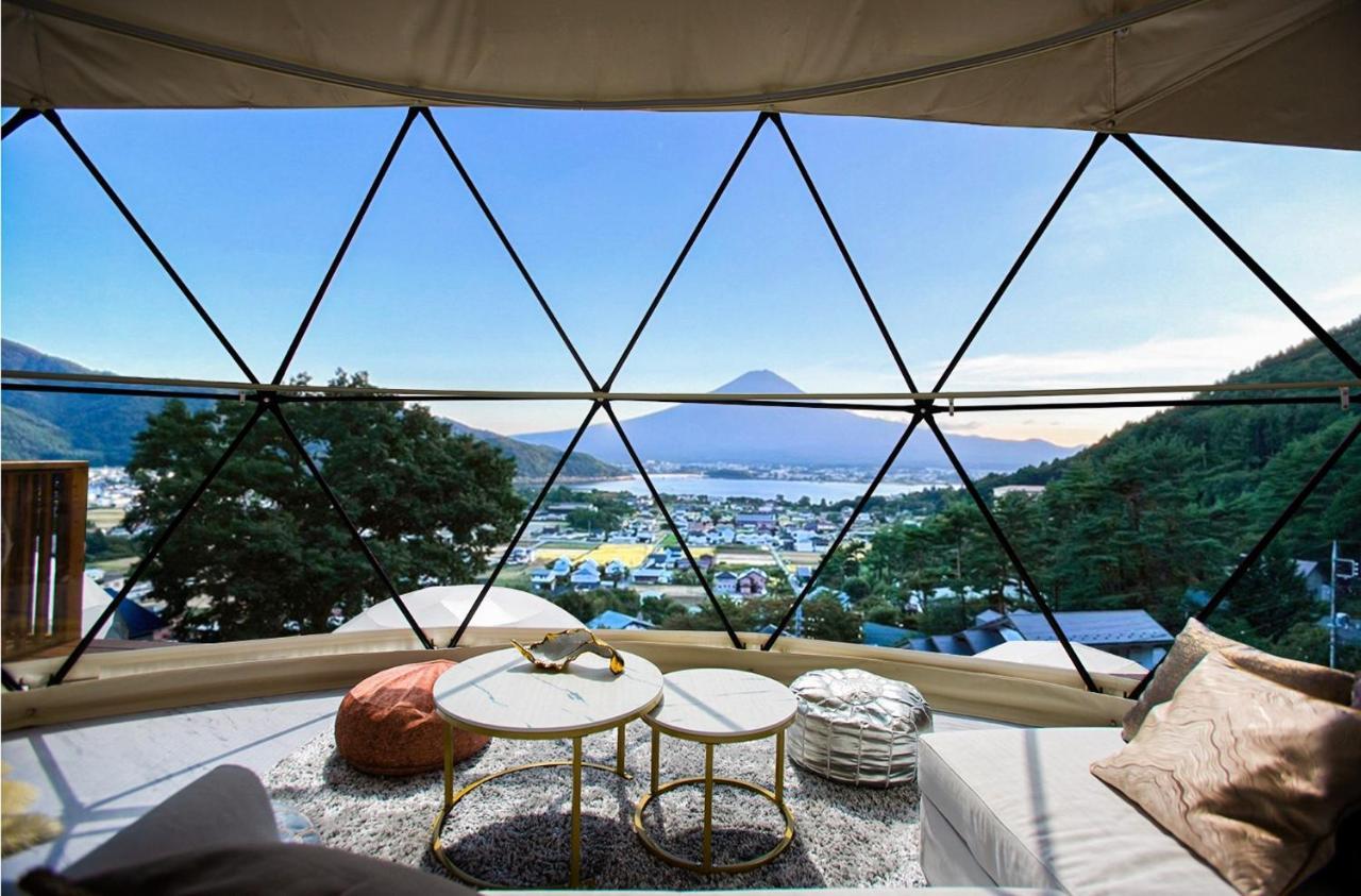Mt,Fuji Glamping Terrace Minenohana - Vacation Stay 35711V Fujikawaguchiko Buitenkant foto
