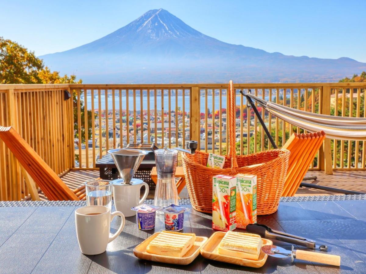 Mt,Fuji Glamping Terrace Minenohana - Vacation Stay 35711V Fujikawaguchiko Buitenkant foto