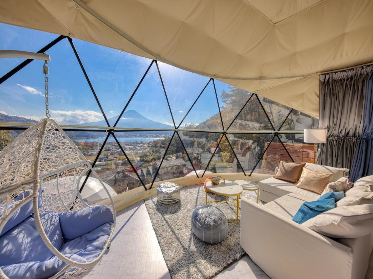 Mt,Fuji Glamping Terrace Minenohana - Vacation Stay 35711V Fujikawaguchiko Buitenkant foto